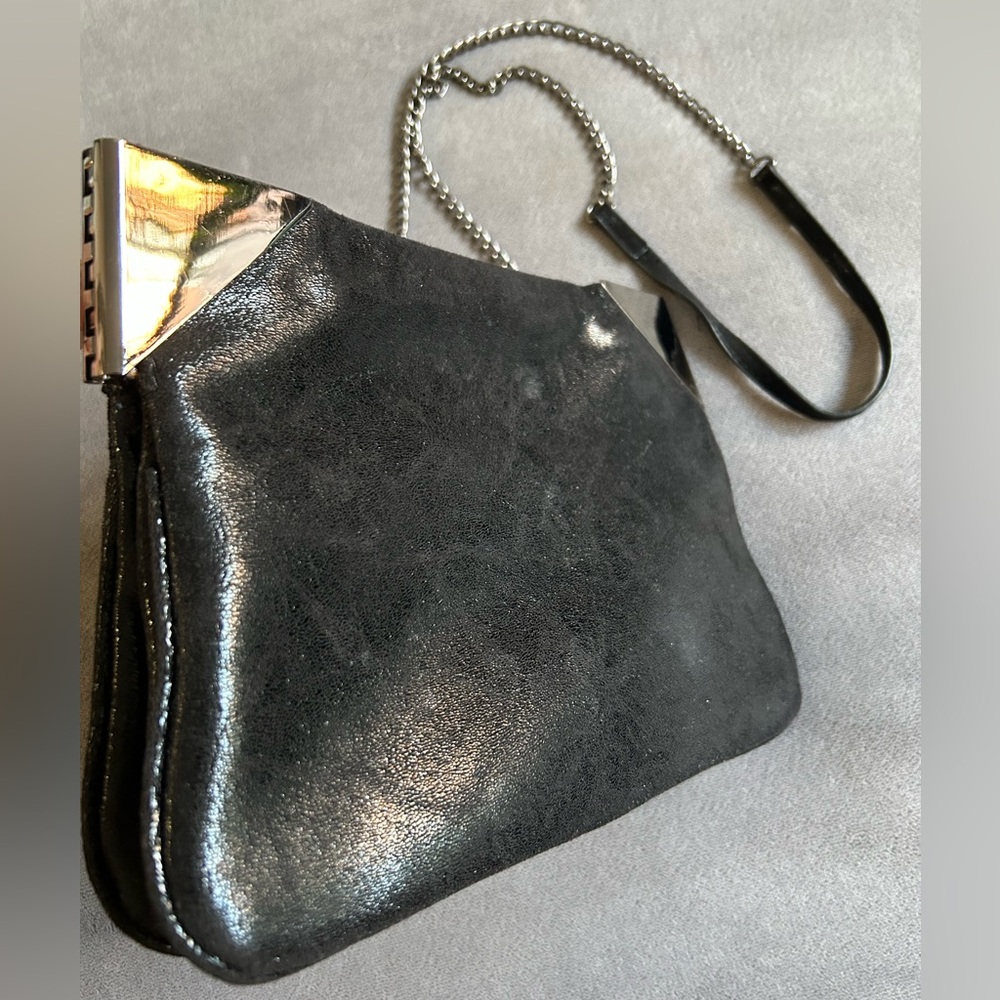 Black Chain Strap Purse